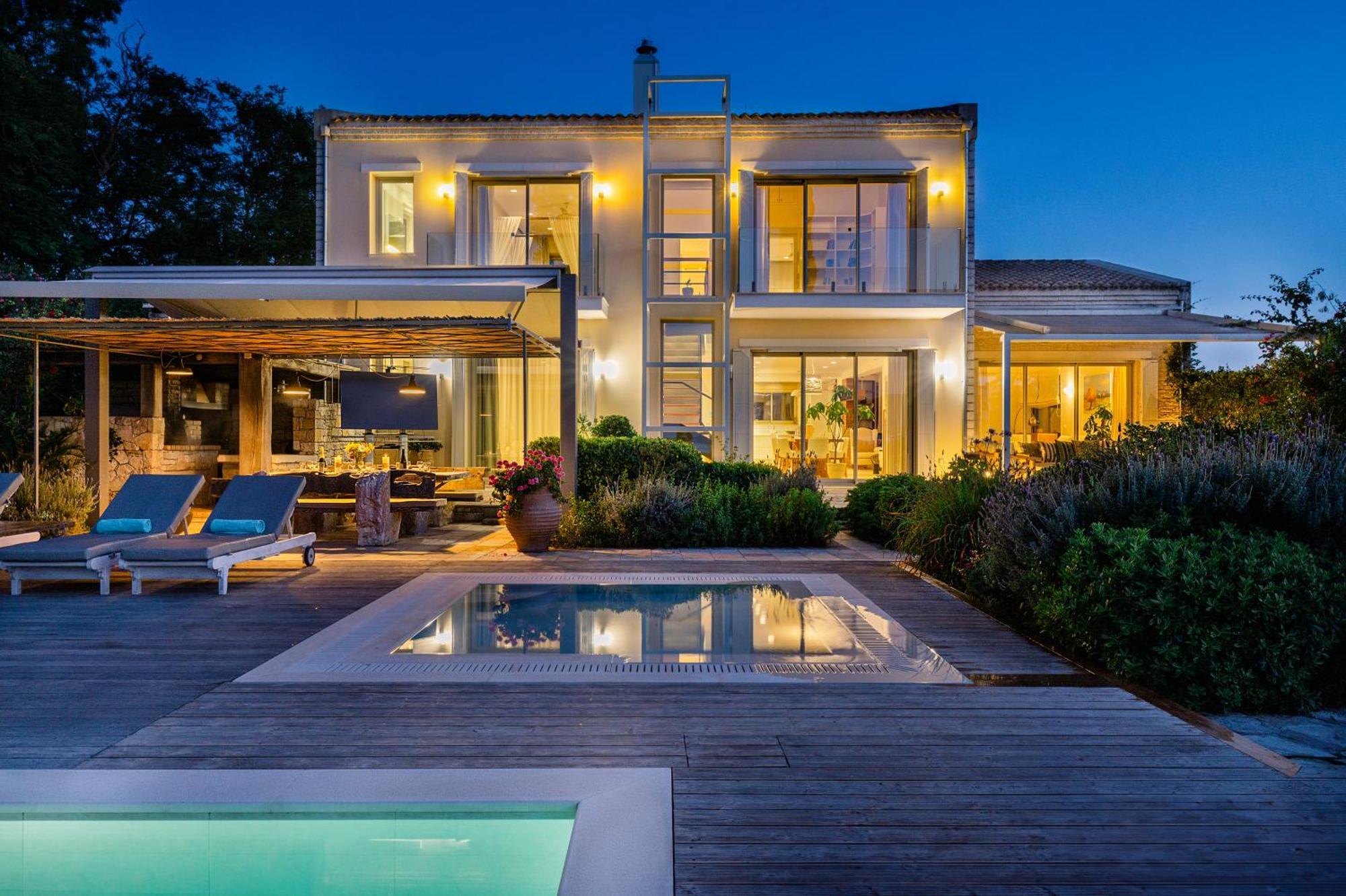Melithea Seaview Villa Alepou Exterior foto