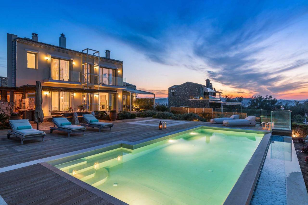 Melithea Seaview Villa Alepou Exterior foto